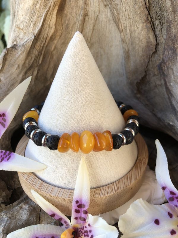 bracelet en ambre baltique AAA