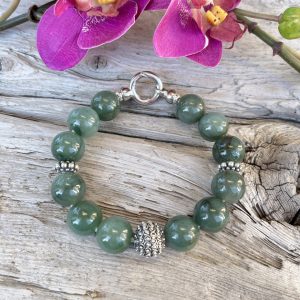 bracelet en jade Hetian