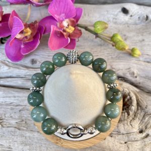 bracelet en jade Hetian