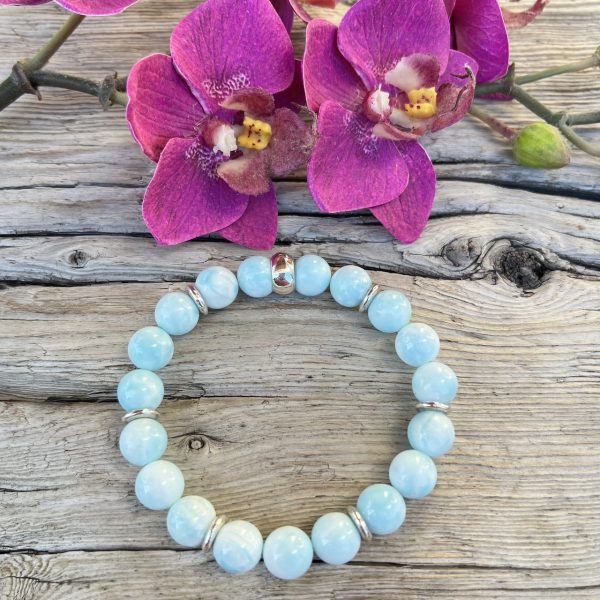 bracelet hemimorphite 10mm