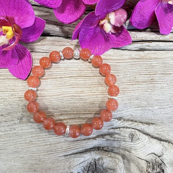bracelet agate yan yuan 8mm