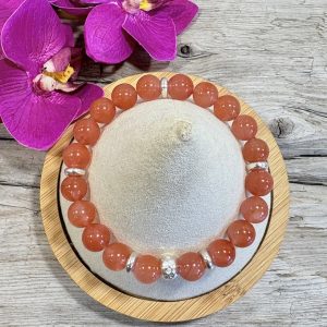 bracelet agate yan yuan 8mm