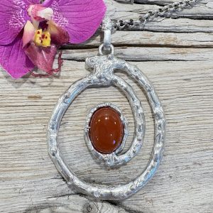 collier soft soldering cornaline 2 collier sautoir de cornaline sur étain et argent