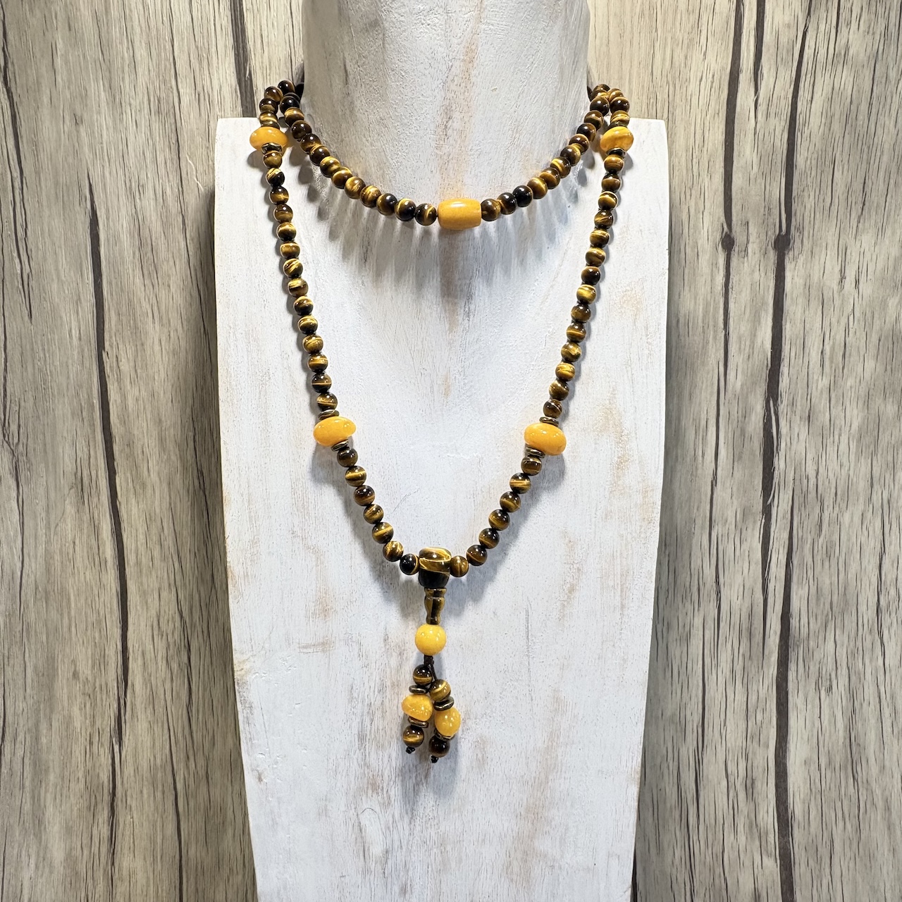 Mala Oeil de Tigre et Ambre baltique